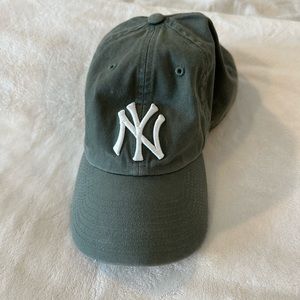 Yankees Baseball Hat Army Military Green